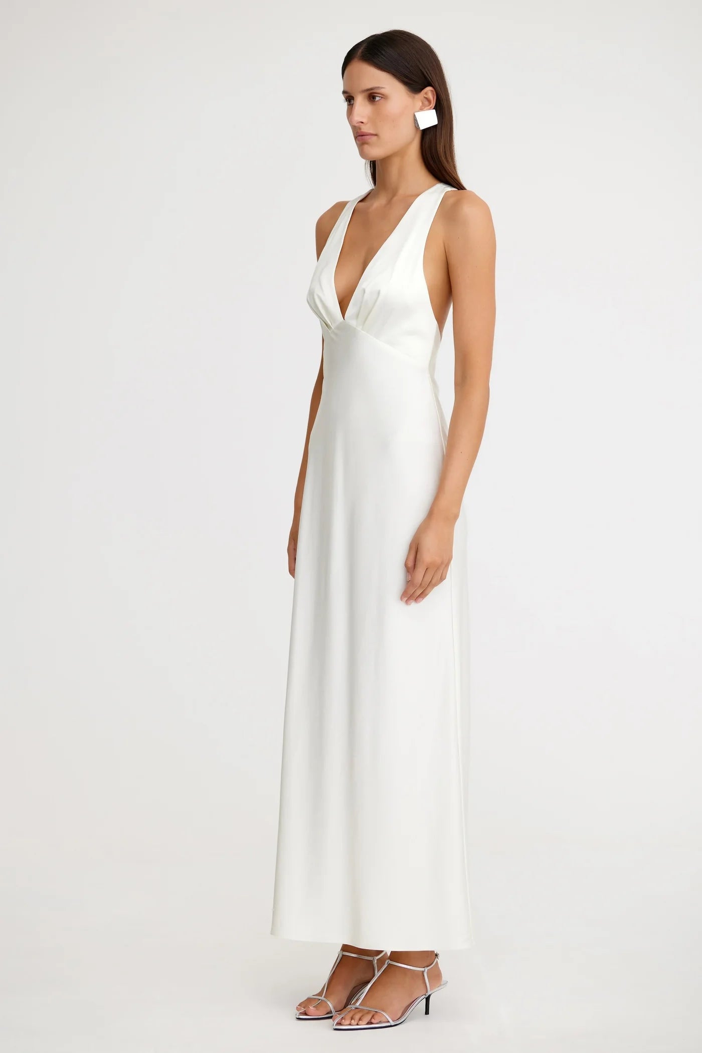 LUCILE BIAS MAXI DRESS