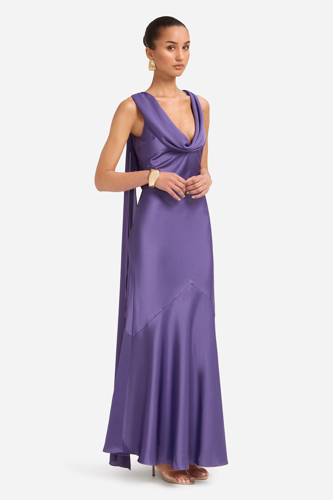 GABRIELLA MAXI DRESS PURPLE