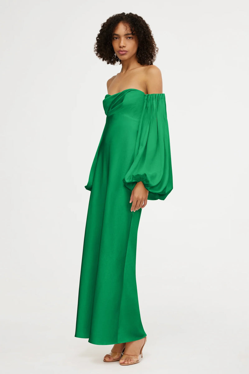 OFF SHOULDER EMERALD