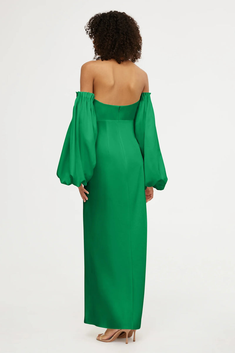 OFF SHOULDER EMERALD