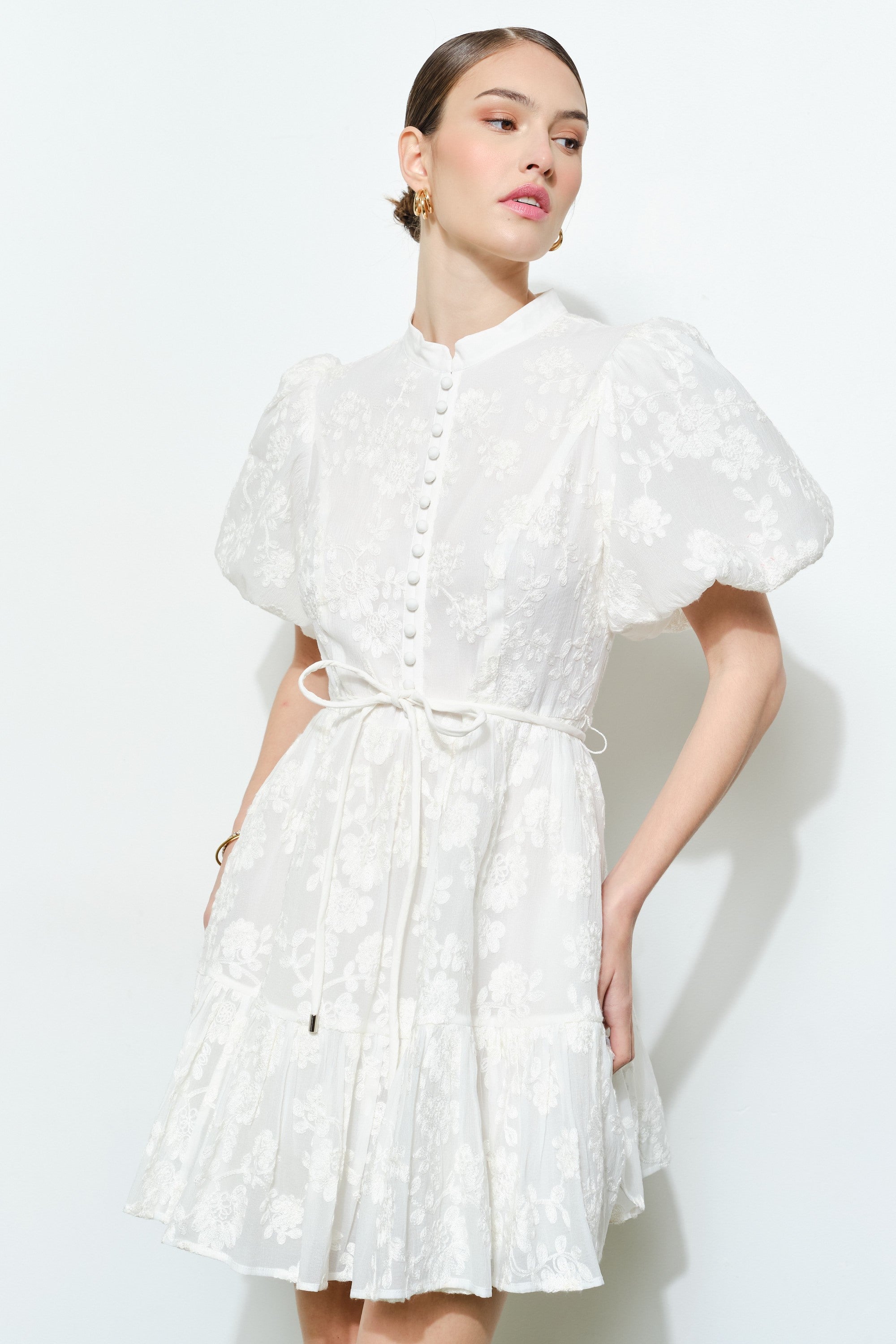 KARLA MINI DRESS WHITE