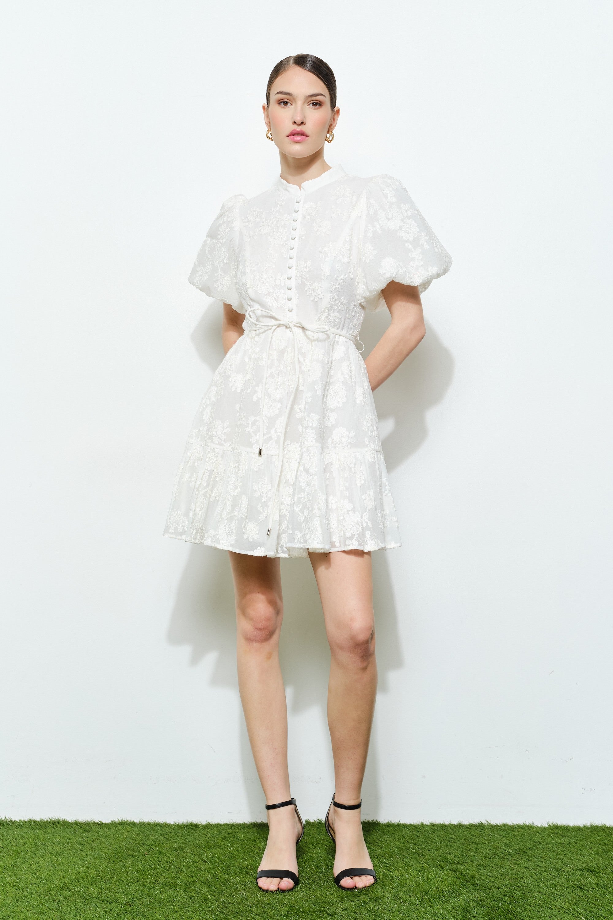 KARLA MINI DRESS WHITE