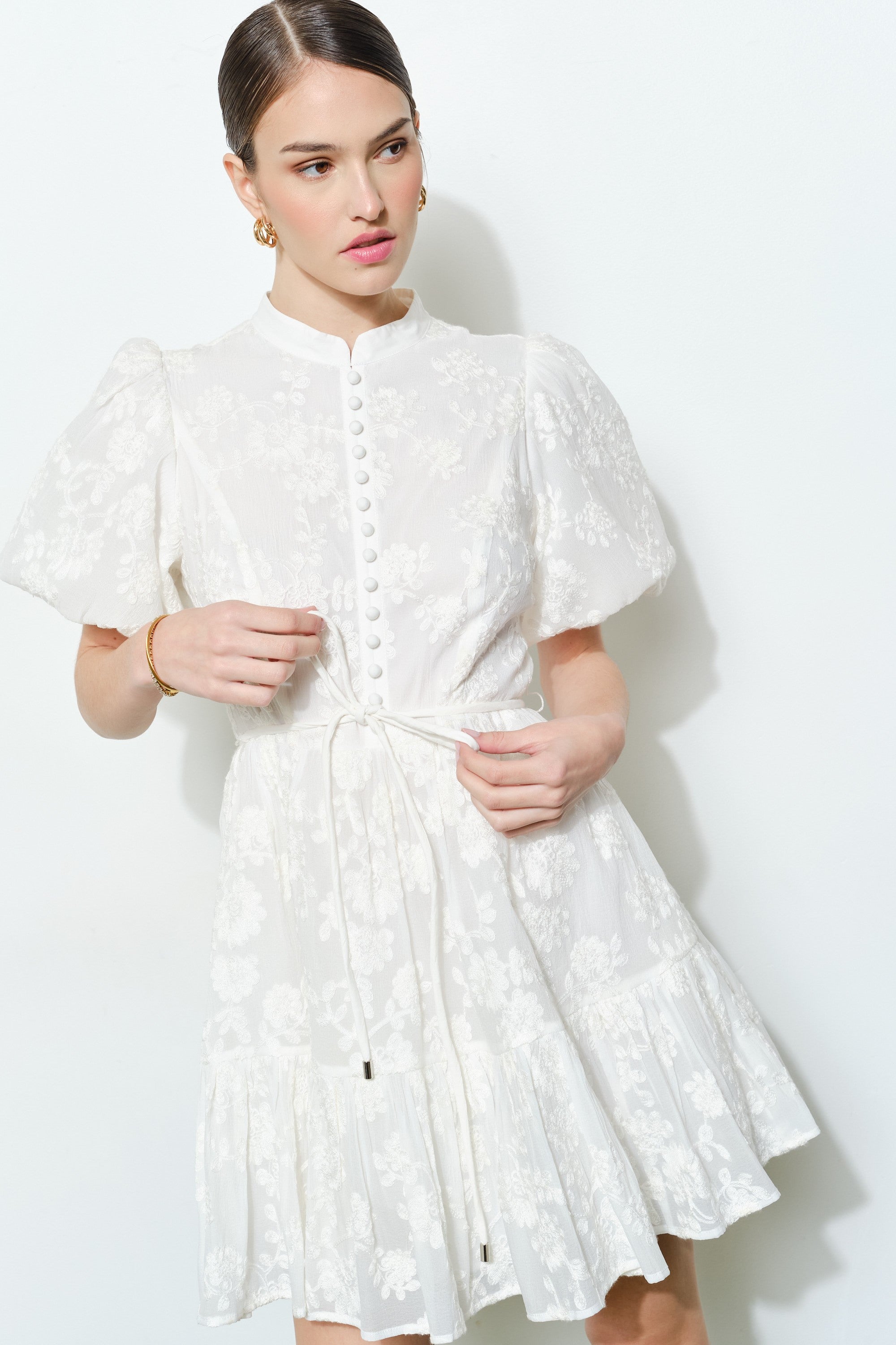 KARLA MINI DRESS WHITE