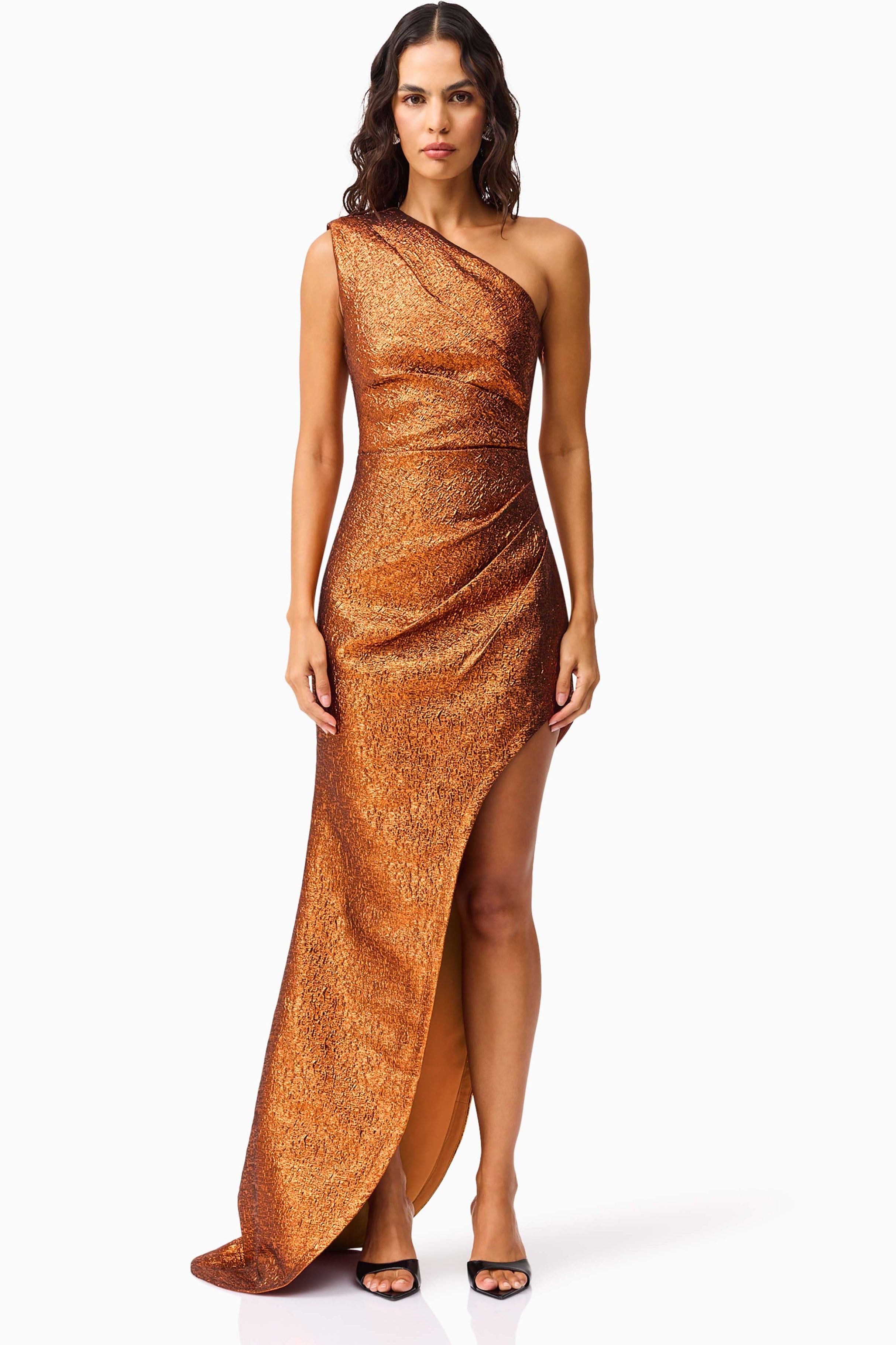 SAPPHIRA ASYMMETRICAL GOWN